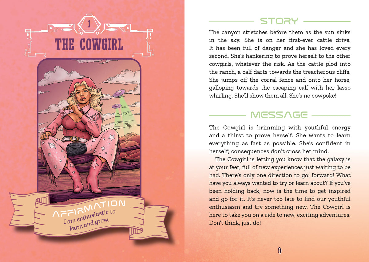 Cowgirls and Aliens Oracle - 36 orakulo kortos | Rockpool