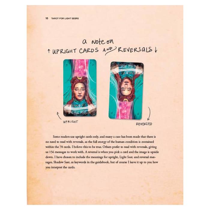 Tarot for Light Seers - knyga apie Taro | Chris-Anne, Hay House