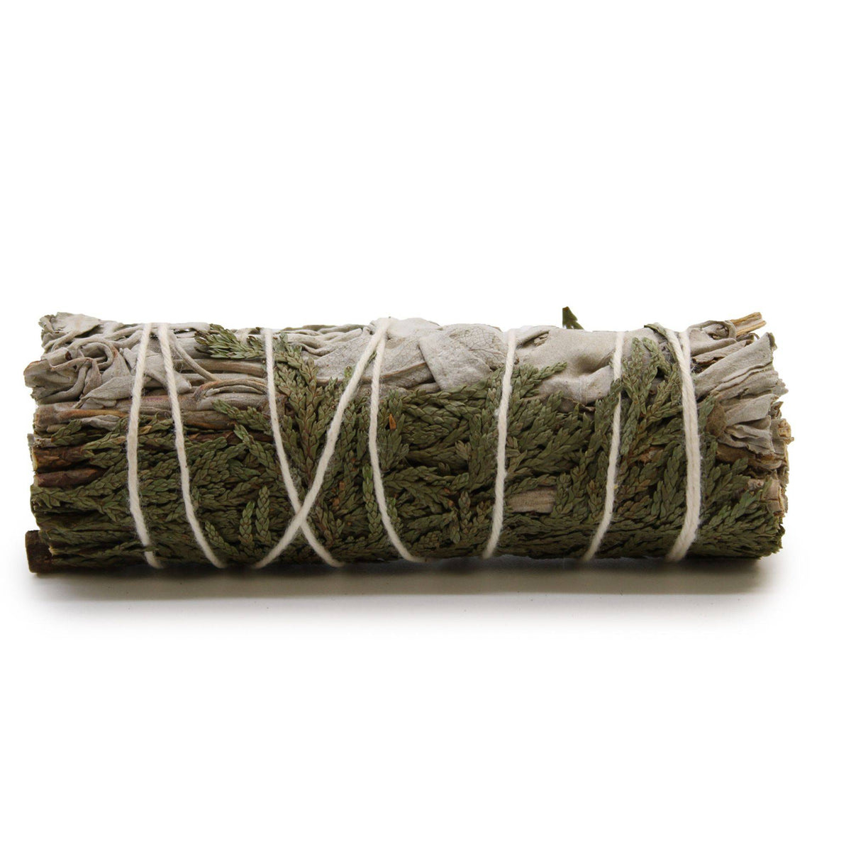 White Sage & Juniper - šalavijų ir kadagių smilkymo ryšulėlis, 10 cm | Ancient Wisdom