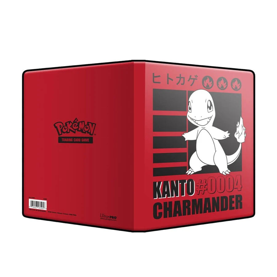 Charmander - 4 kišenių Pokémon kortų albumas | Ultra PRO