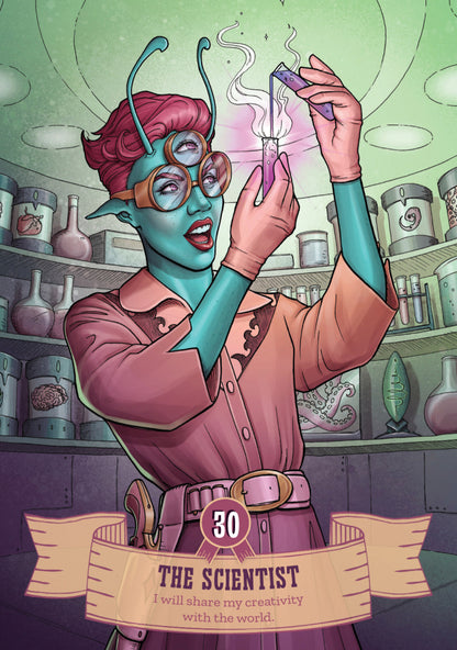 Cowgirls and Aliens Oracle - 36 orakulo kortos | Rockpool