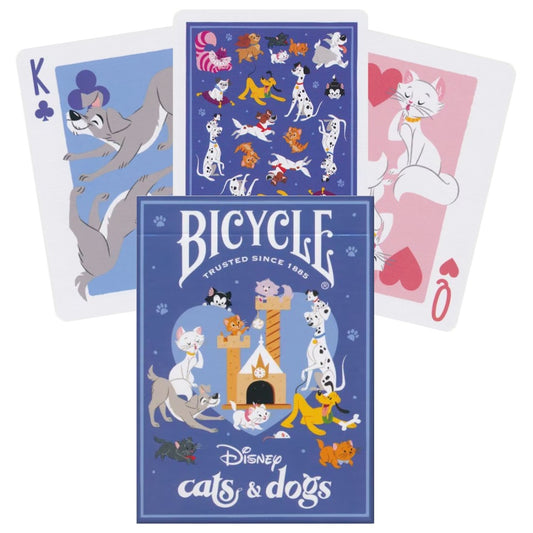 Bicycle Disney Cats and Dogs - žaidimo kortos