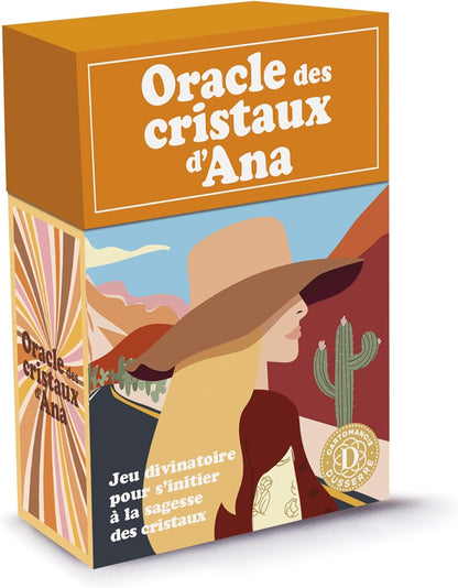 L’Oracle des Cristaux d’Ana Prancūziškas leidimas Grimaud Cartomancie