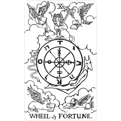 Black & White Rider-Waite Tarot - Taro kortos - kosmetinis defektas