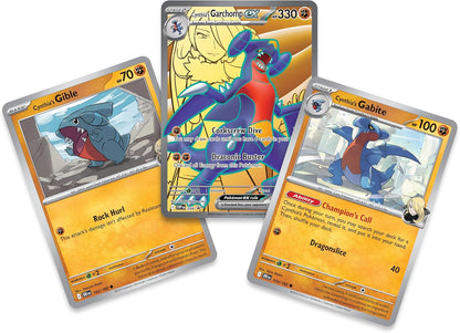 Pokémon Cynthia's Garchomp ex Premium Collection - kortų rinkinys