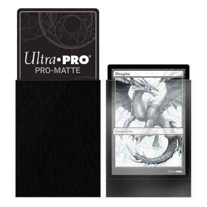 PRO-Matte Standard - juodos kortų įmautės, 50 vnt. | Ultra PRO