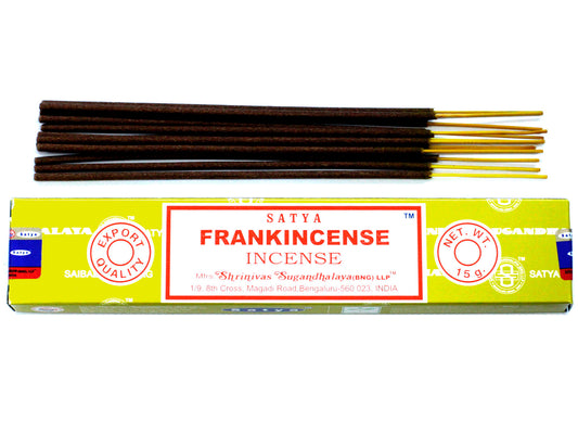 Satya Frankincense - ladano smilkalų lazdelės, 15 g
