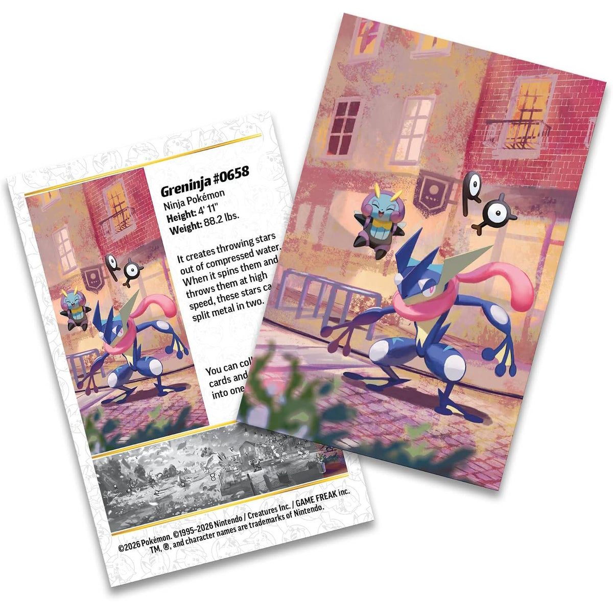 Pokémon TCG: 30th Celebration Mini Tin - Greninja (anglų k.)