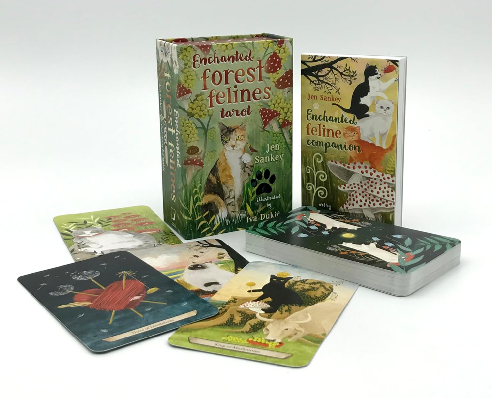 Enchanted Forest Felines Tarot - taro kortos | Llewellyn