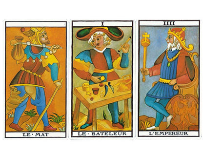 Le Tarot de Marseilles Taro kortos Fournier