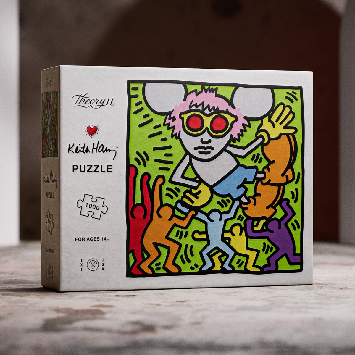 Keith Haring - 1000 detalių dėlionė | Theory11
