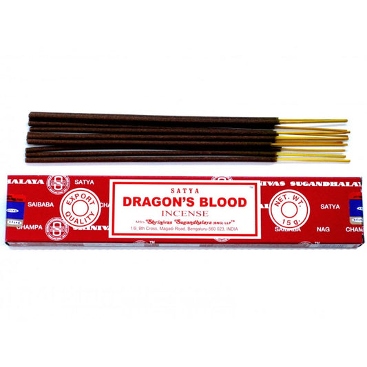 Satya Drakono kraujas - smilkalai, 15 g, kosmetinis defektas