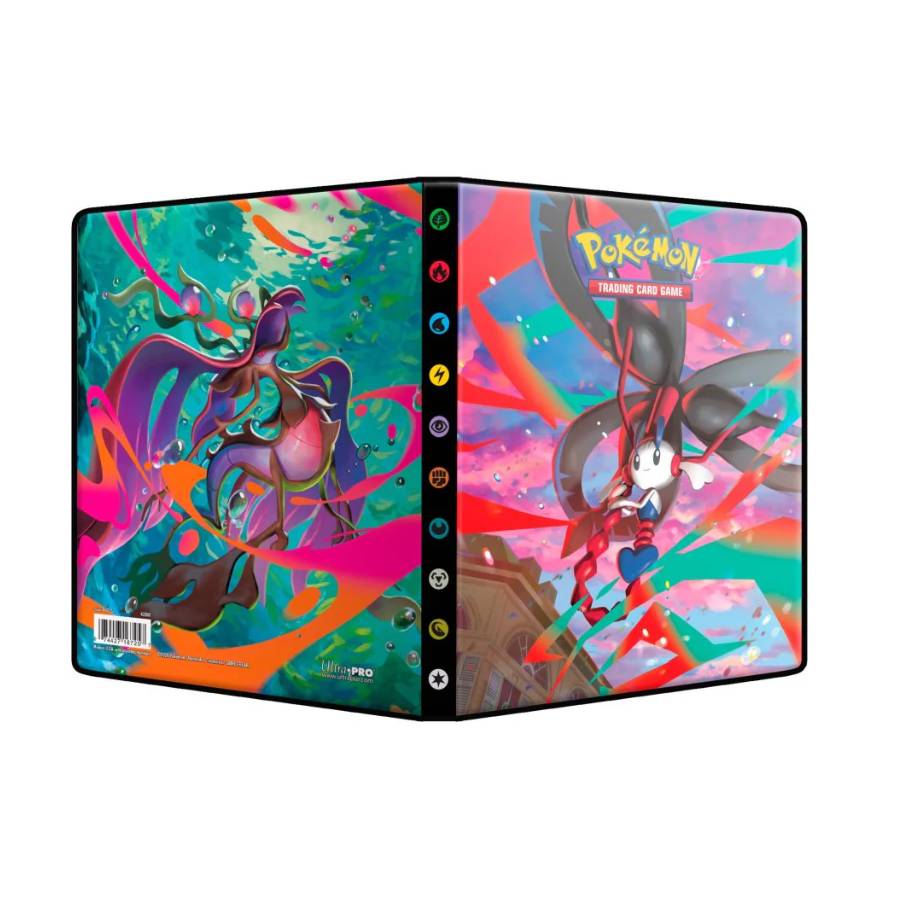 Pokémon Chaos Rising Mega Floette ir Mega Dragalge - 4 kišenių albumas | Ultra PRO