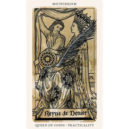 The Medieval Feathers Tarot - taro kortos | Blue Angel