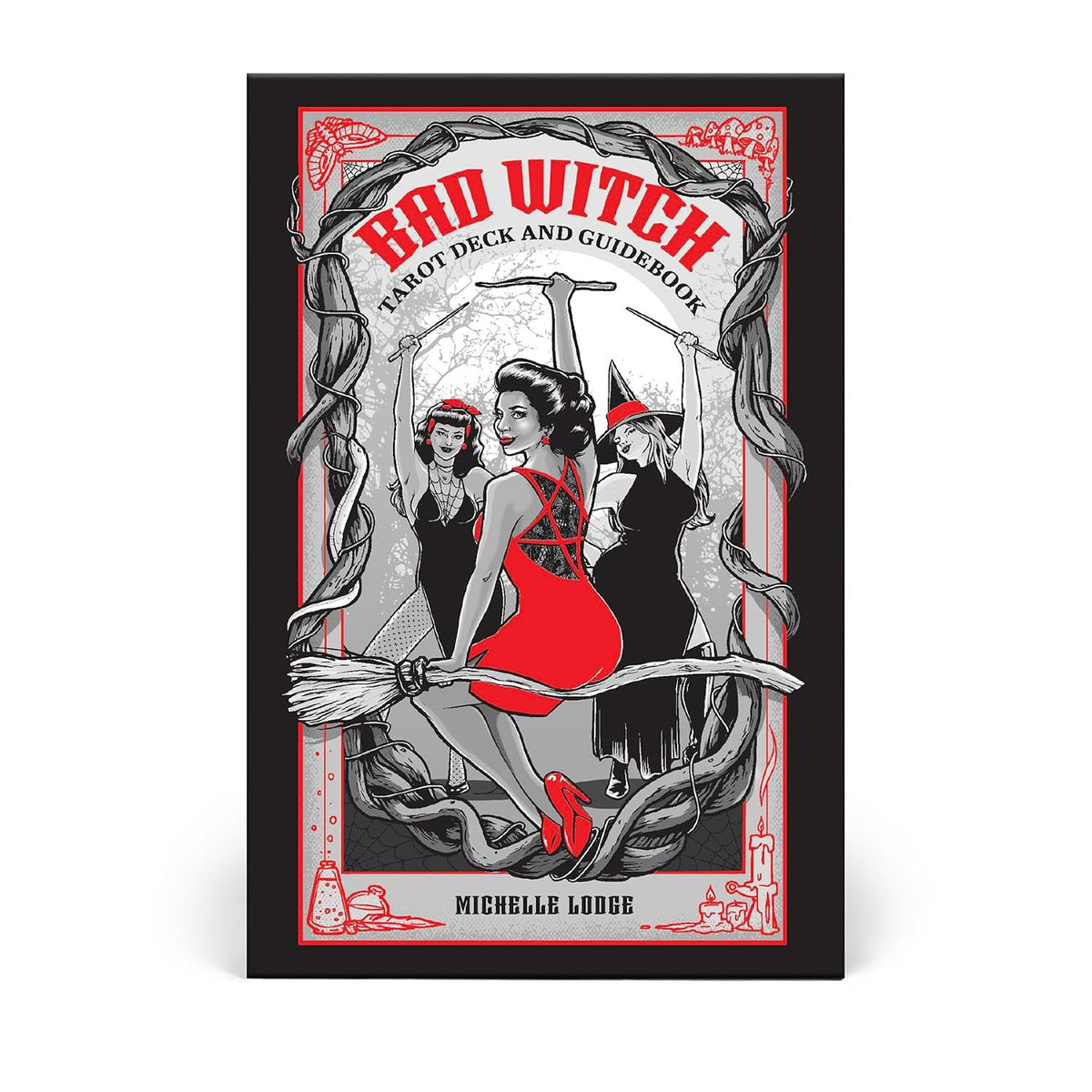 Bad Witch Tarot - Taro kortos ir vadovas | Fair Winds Press