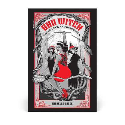 Bad Witch Tarot - Taro kortos ir vadovas | Fair Winds Press
