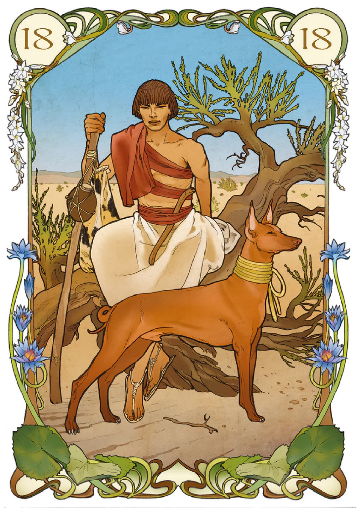 Egyptian Lenormand Oracle - 36 kortos | Lo Scarabeo
