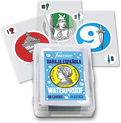 Fournier Baraja Española Waterproof - vandeniui atsparios ispaniškos kortos