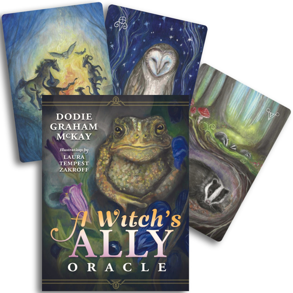 A Witch's Ally Oracle - orakulo kortos | Llewellyn