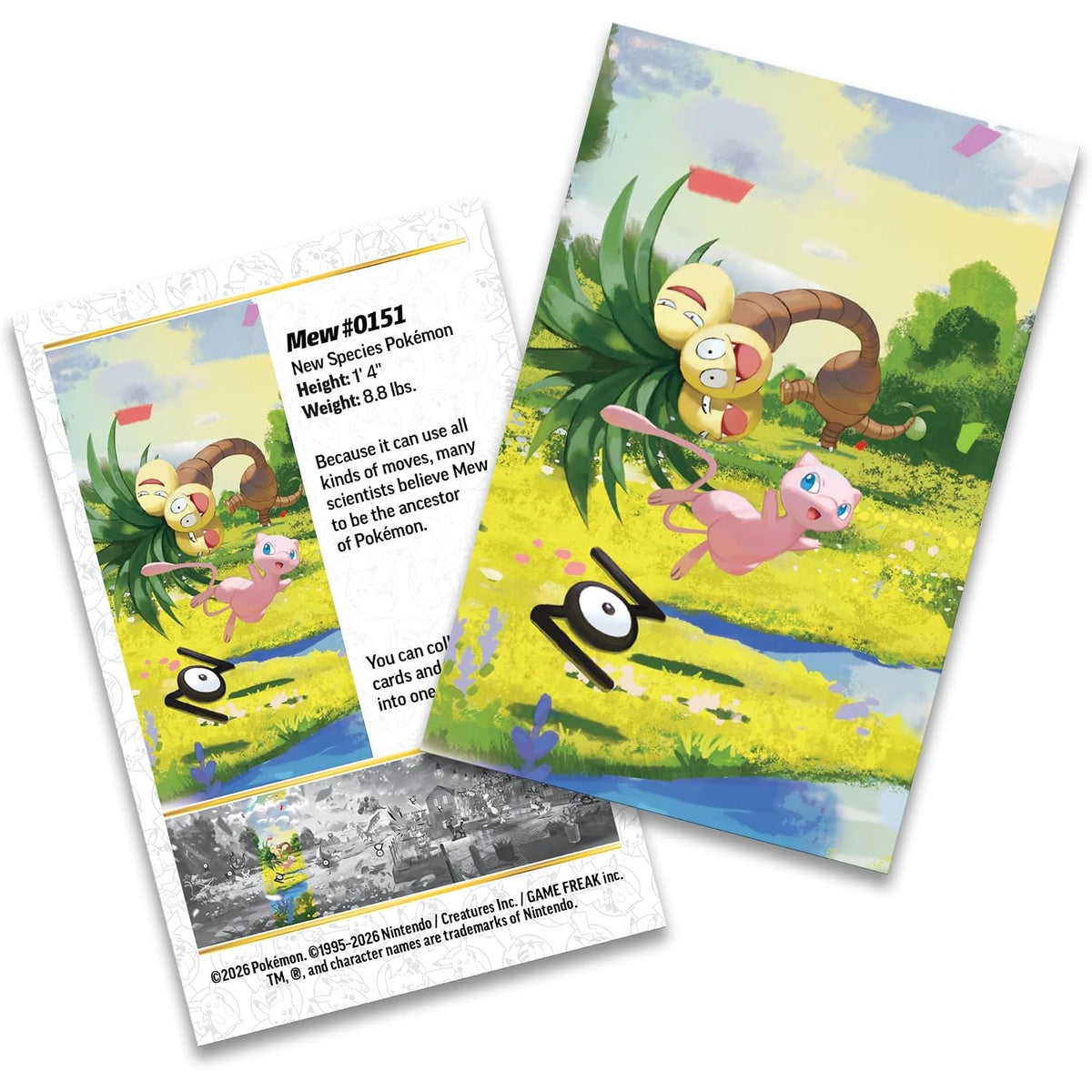 Pokémon TCG: 30th Celebration Mini Tin Mew (Day) (anglų k.)