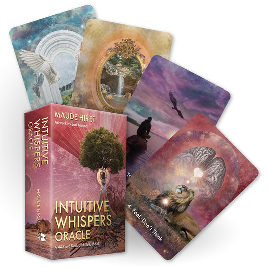 Intuitive Whispers Oracle - Maude Hirst orakulo kortos