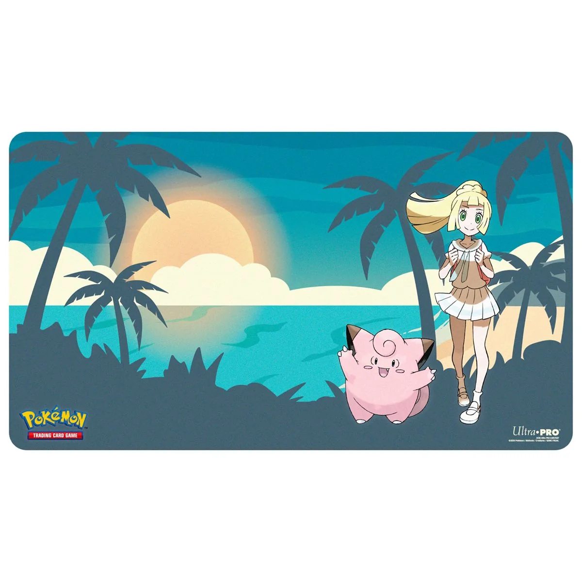 Lillie ir Clefairy - Pokémon žaidimo kilimėlis | Ultra PRO