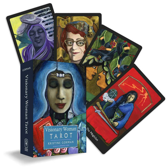 Visionary Woman Tarot - Kristine Gorman Taro kortos | Weiser Books
