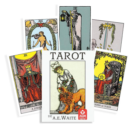 Tarot de A.E. Waite - kišeninis portugališkas leidimas | AGM