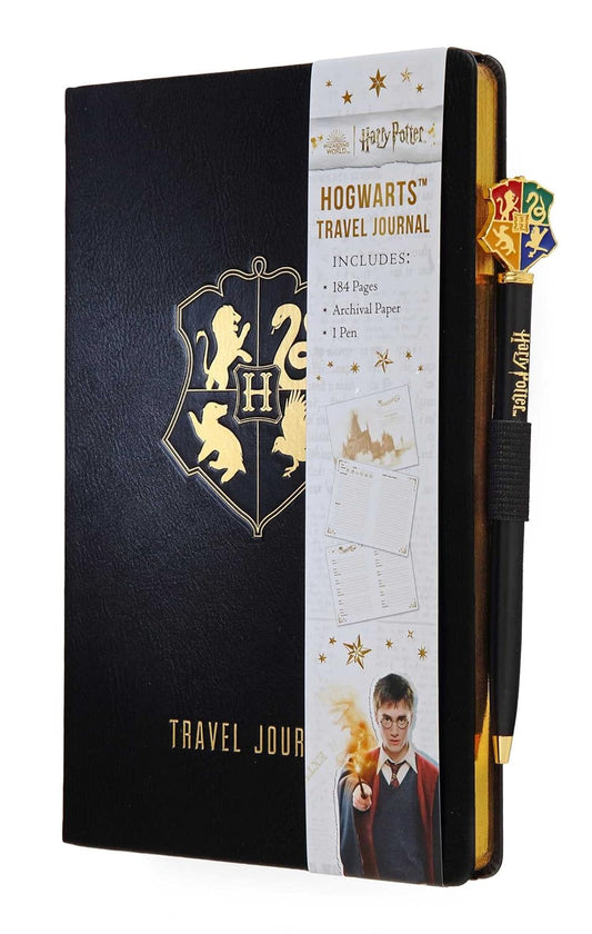 Harry Potter Hogwarts - kelionių užrašinė su rašikliu