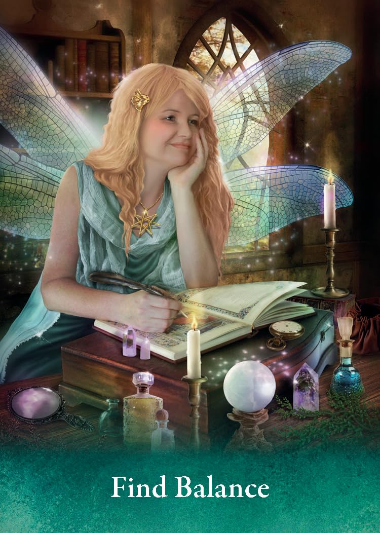Pocket Oracle of the Fairies - Karen Kay kišeninės orakulo kortos