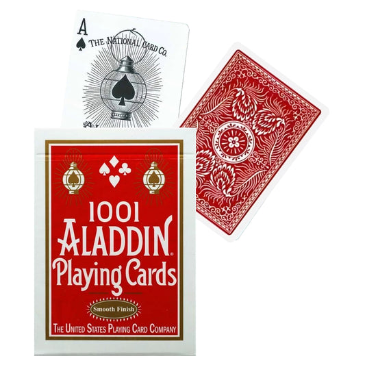1001 Aladdin - raudonos žaidimo kortos | USPCC