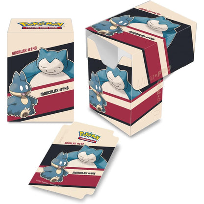 Pokémon Snorlax and Munchlax Full-View - kortų dėžutė | Ultra PRO