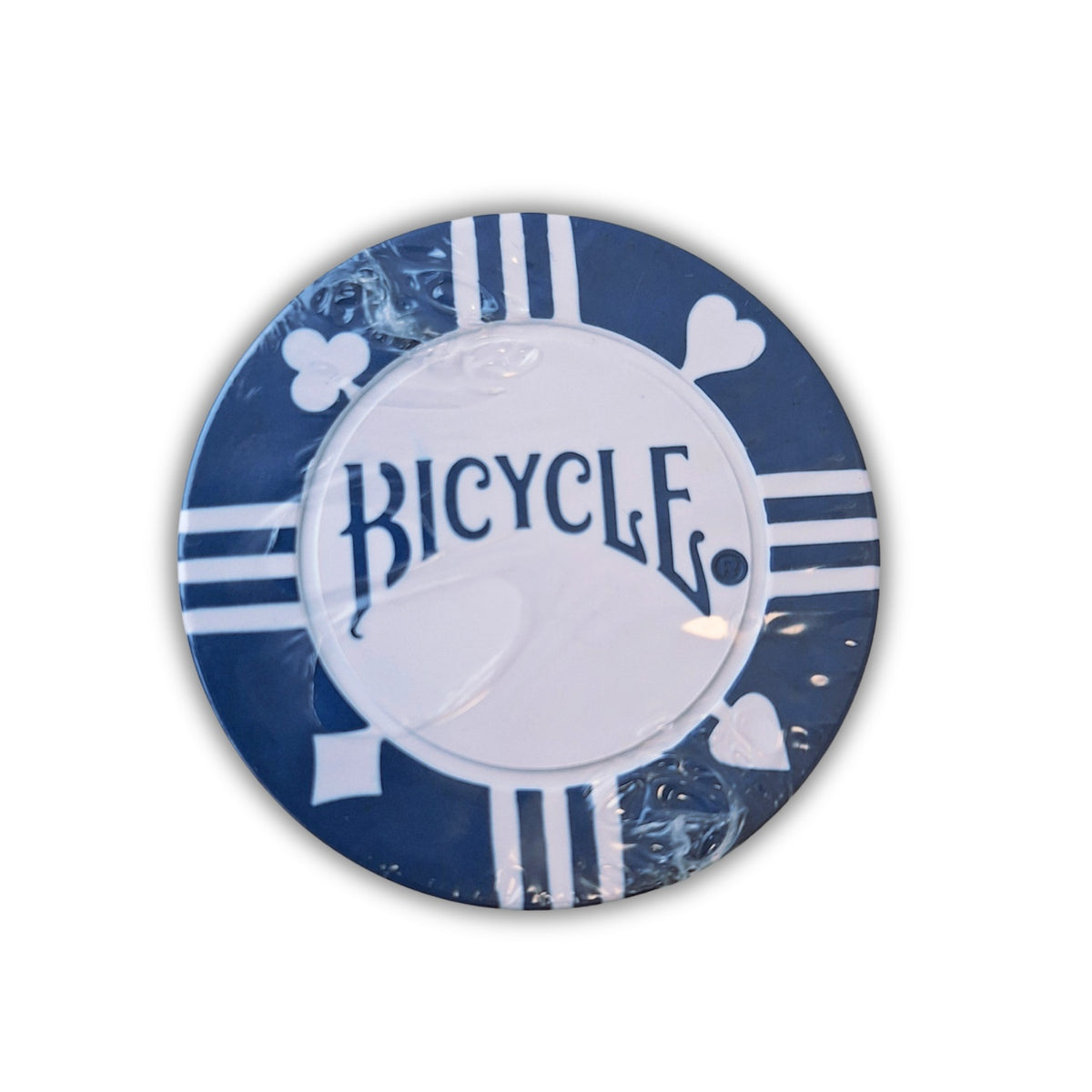 Bicycle mėlyni pokerio žetonai, 20 vnt. - kosmetinis defektas, be pakuotės