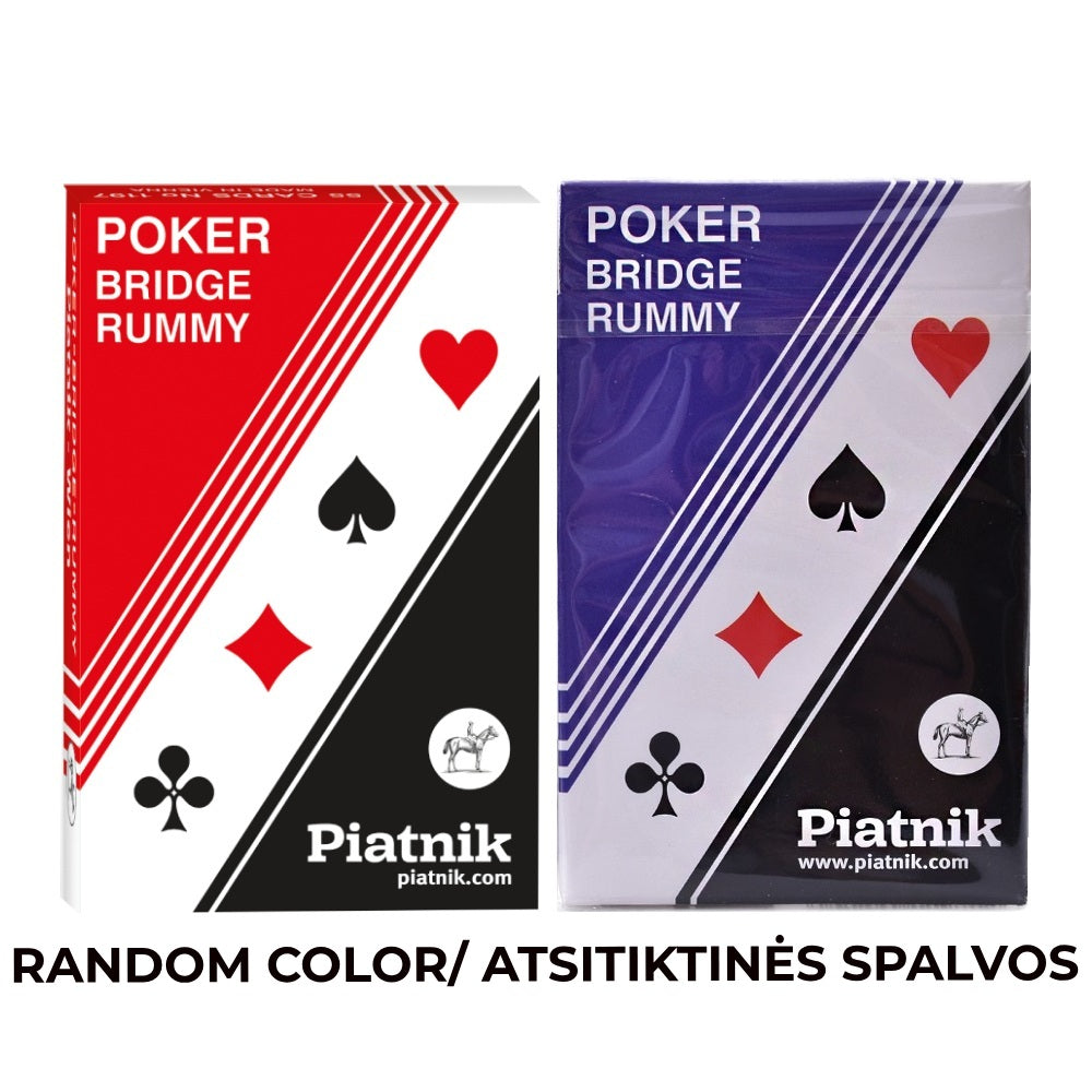Piatnik Poker-Bridge-Rummy - žaidimo kortos, 1 kaladė