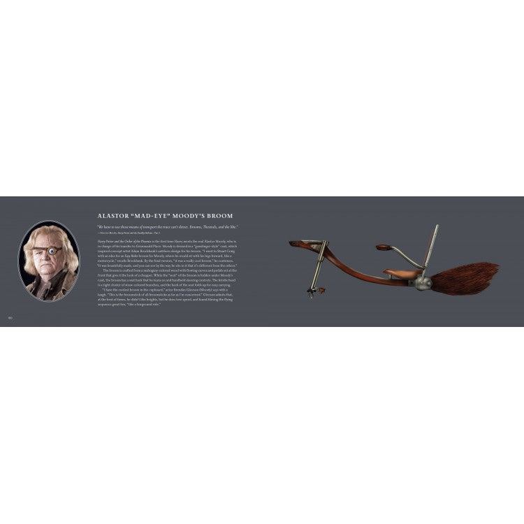 Harry Potter: The Broom Collection - knyga, kosmetiniai defektai