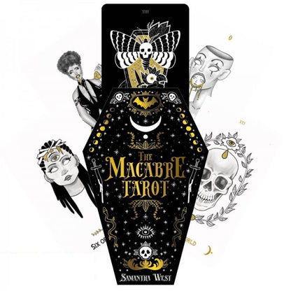 The Macabre Tarot - Taro kortos | Rockpool - kosmetinis defektas