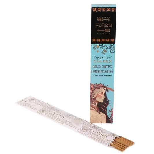 Golden Palo Santo and Frankincense - smilkalų lazdelės, 15 g