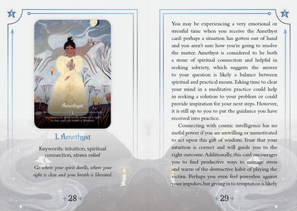 Seasons of the Witch Imbolc Oracle - 44 orakulo kortos