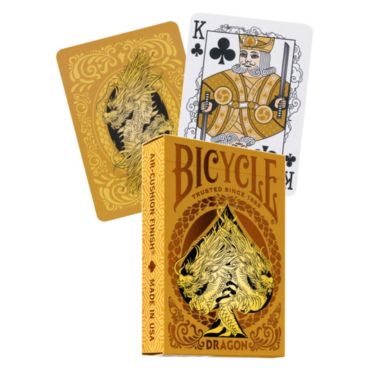 Bicycle Gold Dragon - žaidimo kortos