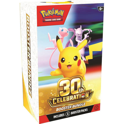 Pokémon TCG: 30th Celebration Booster Bundle rinkinys (anglų k.)