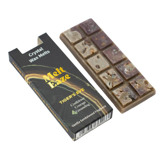 MeltEaze Vanilla Sandalwood - kvapusis vaškas su tigro akimi, 50 g | Ancient Wisdom