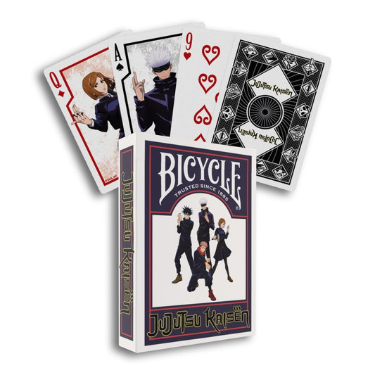 Bicycle Jujutsu Kaisen - žaidimo kortos