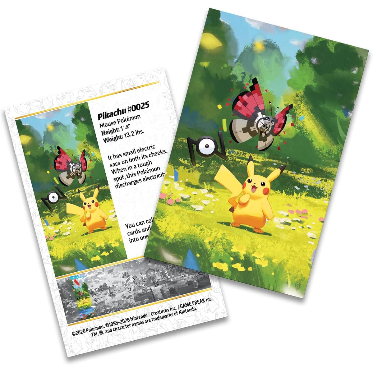 Pokémon TCG: 30th Celebration Mini Tin Pikachu (Day) (anglų k.)