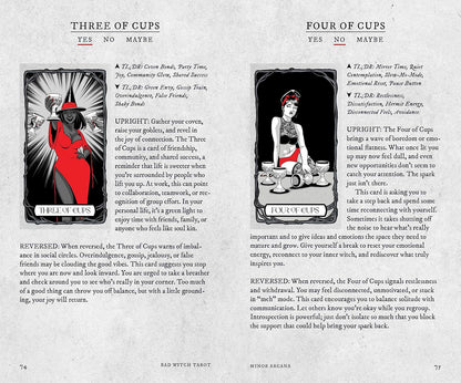 Bad Witch Tarot - Taro kortos ir vadovas | Fair Winds Press