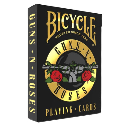 Bicycle Guns N' Roses - žaidimo kortos - kosmetinis defektas
