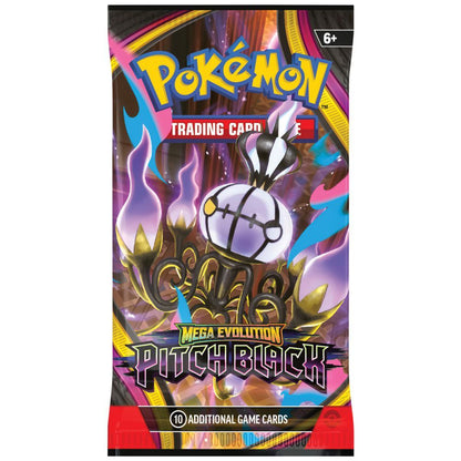 Pokémon Mega Evolution - Pitch Black Booster Bundle - 6 papildymo pakeliai