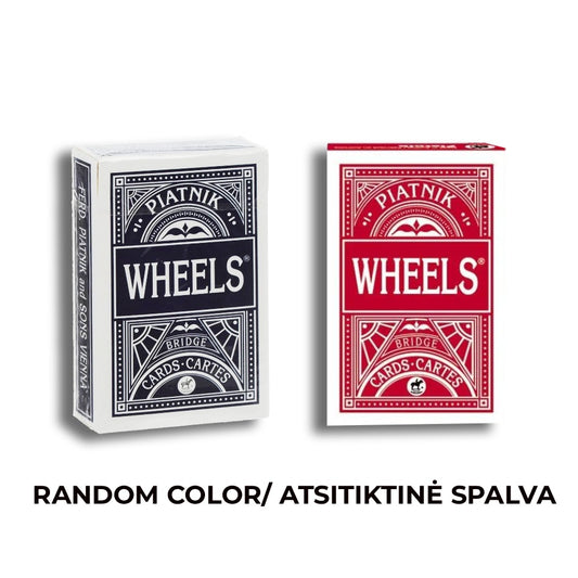 Piatnik Wheels Lino - bridžo žaidimo kortos, 1 kaladė