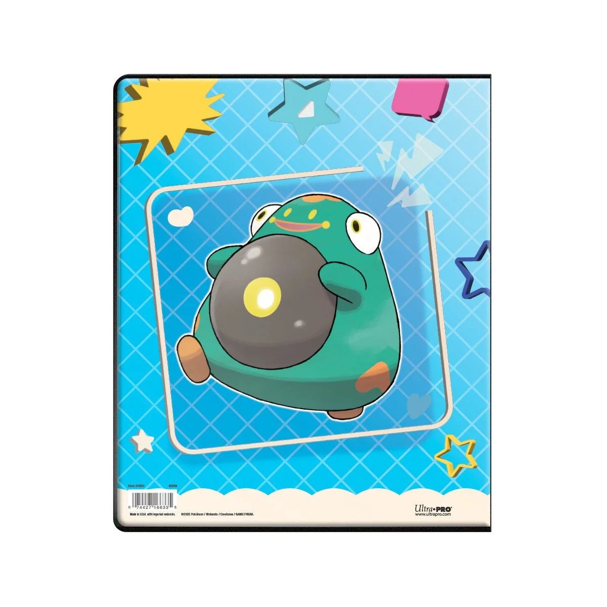 Iono and Bellibolt - 9 kišenių Pokémon kortų albumas | Ultra PRO