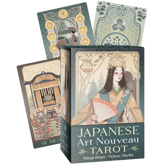 Japanese Art Nouveau Tarot Premium - Taro kortos | Lo Scarabeo