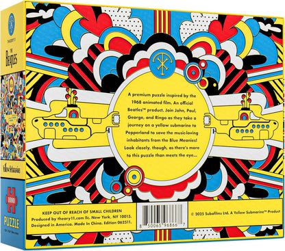 The Beatles Yellow Submarine - 1000 detalių dėlionė | Theory11